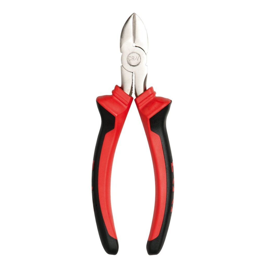 Alicate de Corte Diagonal 8" Cabo Vermelho/Preto