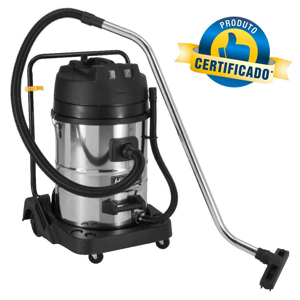 ASPIRADOR DE PO INOX 70L SOL/LIQ 2MX1000W 220V