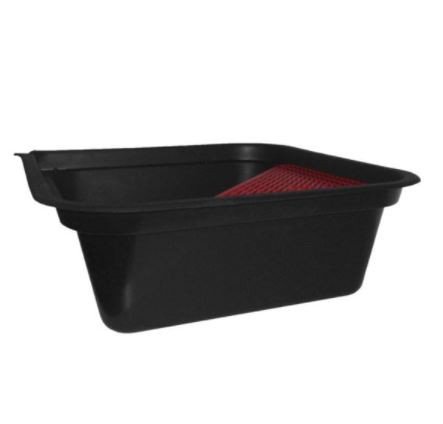 Bacia Quadrada com Tela - 10 Litros