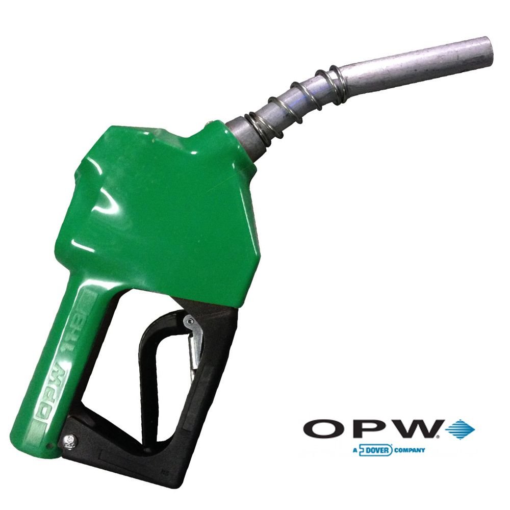 Bico Automático de 1/2" - 11BP | Duplo Diafragma | Verde - OPW