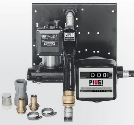 Bomba a Bateria 12V para Diesel com Medidor - 60Lpm