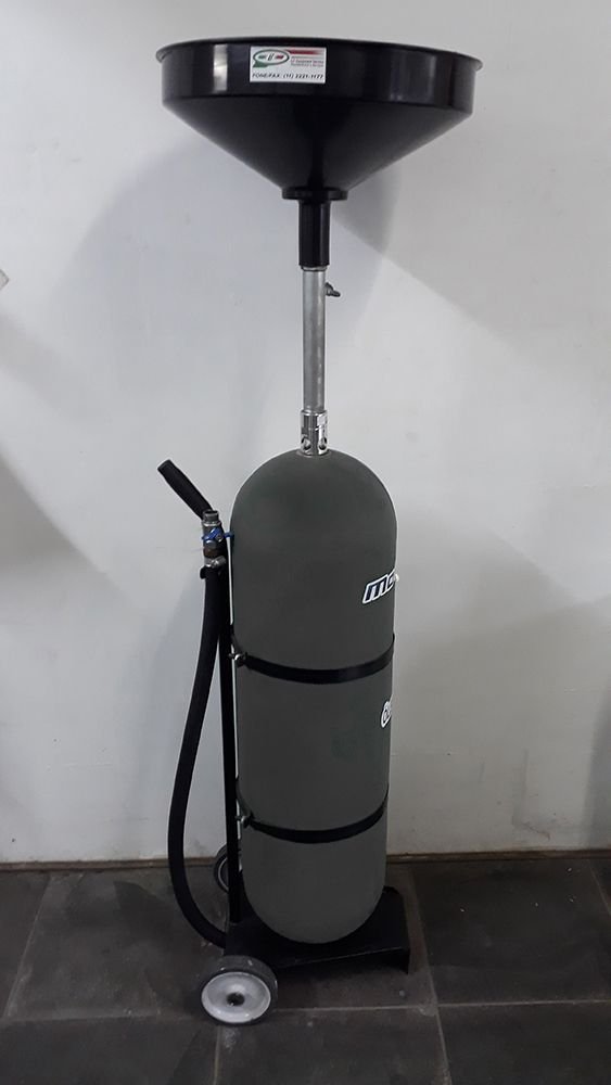 COLETOR OL.USADO TQ.ROTO CARRINHO FUNIL 45 LTS CZ