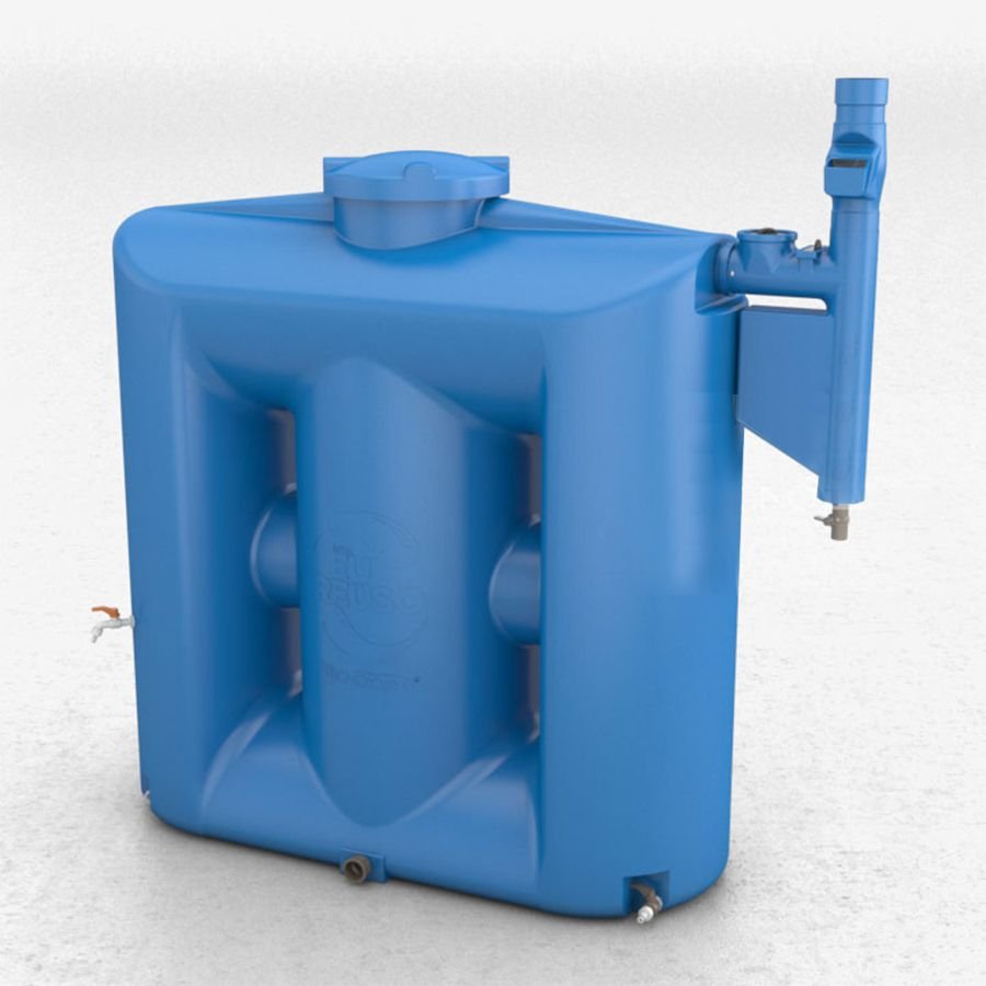 Kit p/ Reúso de Água - 1000L - Cisterna Externa