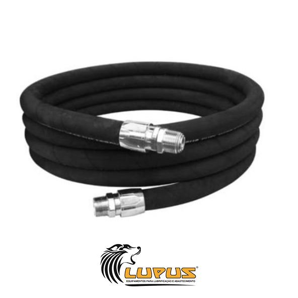 MANGUEIRA P/ COMB. LUPUS 1"  5M C/TERMINAL FIXO/GIRATORIO