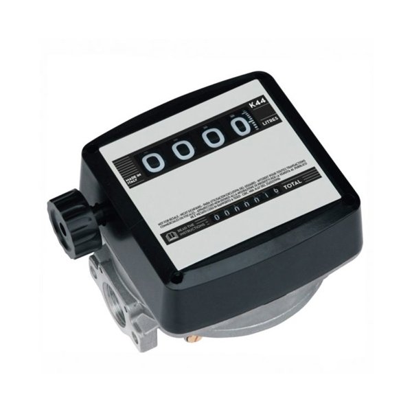 Medidor Mecânico 4 Dígitos 1" p/ Óleo Lubrificante - 120Lpm