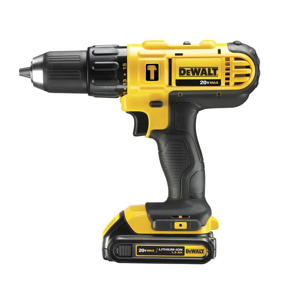 Parafusadeira/Furadeira de Impacto | 1/2'' (13mm) | 20V MAX* Bivolt | 42Nm- DeWALT