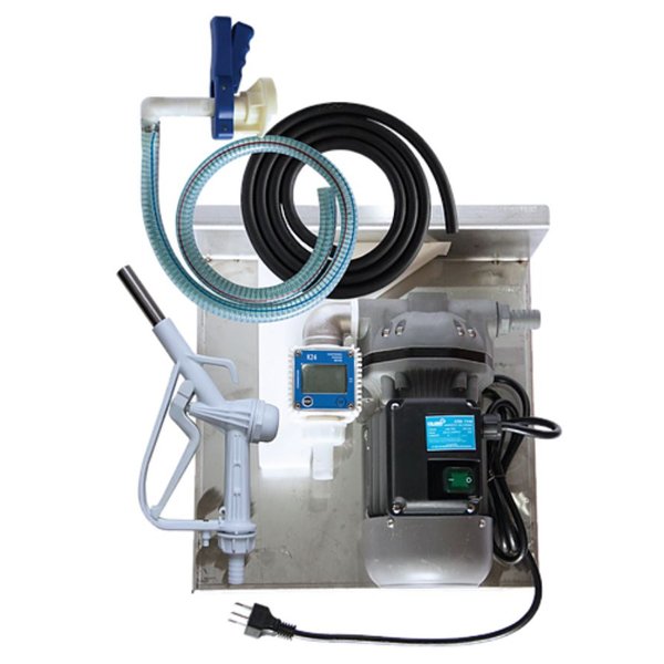 Unidade/ Bomba de Abastecimento de Arla 32 p/ Contentor 220V 60L/MIN c/ Mangueira/ Medidor Digital e Bico Automático